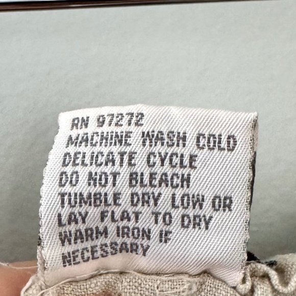 NWB Casuals Beige Linen Pants Women's‎ Medium - Picture 13 of 14